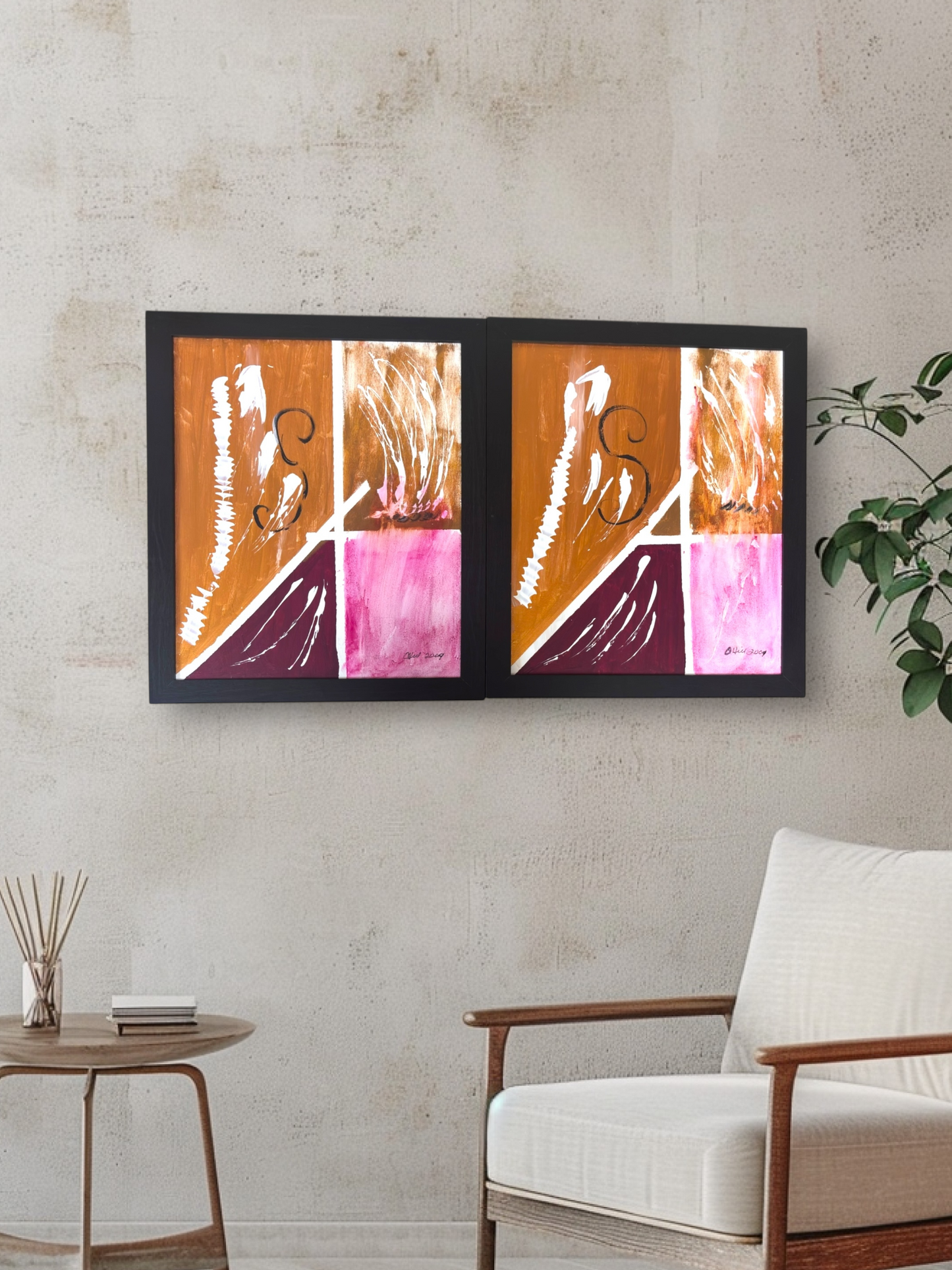 Matching Set Wall Painting