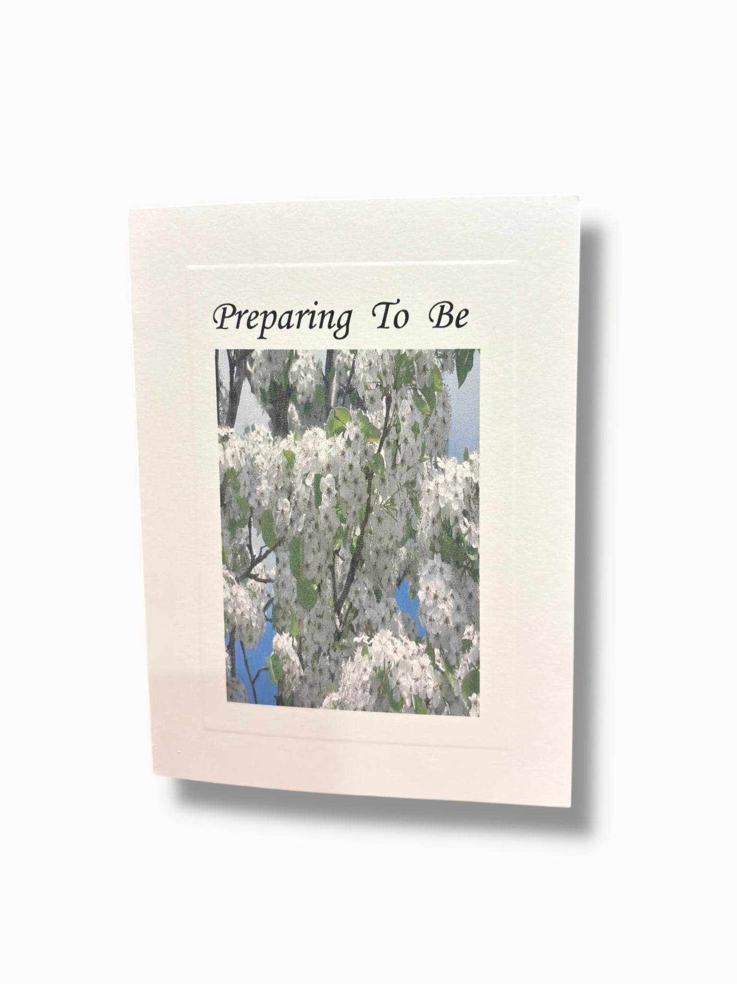 Preparing to be Greeting Card