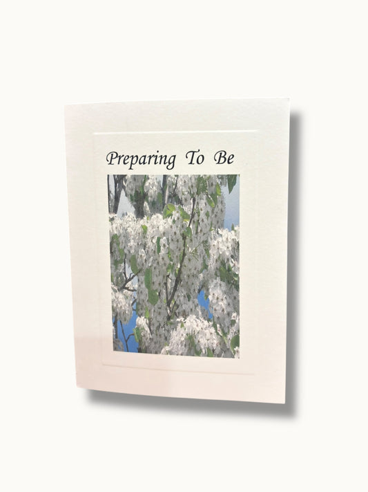Preparing to be Greeting Card