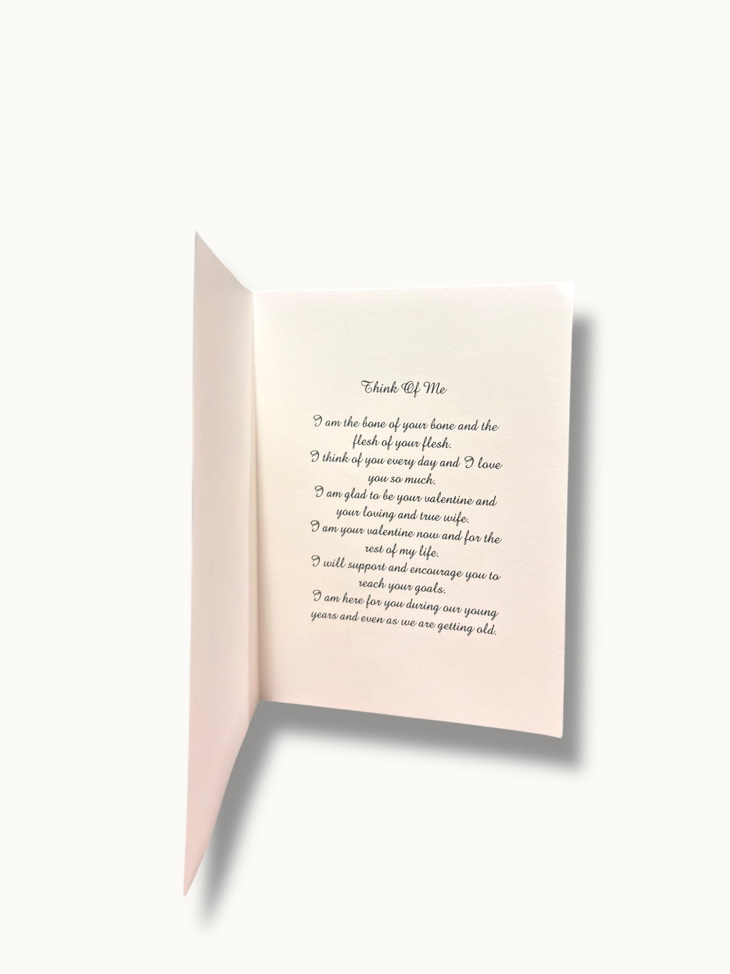 Think of Me Greeting Card